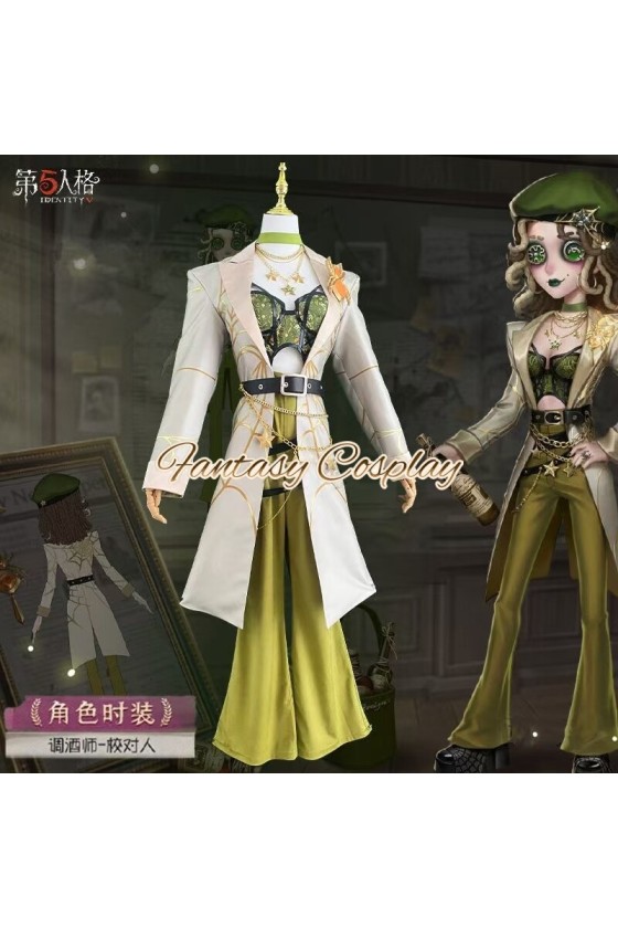 Identity V Barmaid Proofreader Cosplay Costume
